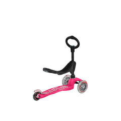 Micro Mini 3in1 Deluxe 3 Tekerlekli Scooter Pink