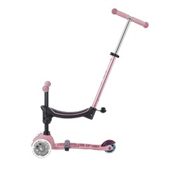 Micro Mini 6 in 1 Deluxe Rock and Go LED Scooter Dusty Rose