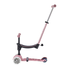 Micro Mini 6 in 1 Deluxe Rock and Go LED Scooter Dusty Rose