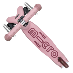 Micro Mini 6 in 1 Deluxe Rock and Go LED Scooter Dusty Rose
