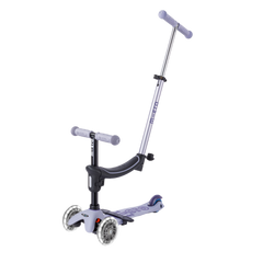 Micro Mini 6 in 1 Deluxe Rock and Go LED Scooter Lavender Mist