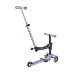 Micro Mini 6 in 1 Deluxe Rock and Go LED Scooter Lavender Mist