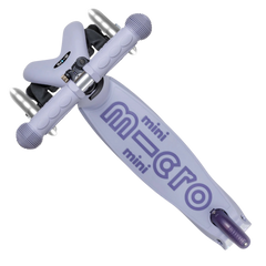 Micro Mini 6 in 1 Deluxe Rock and Go LED Scooter Lavender Mist