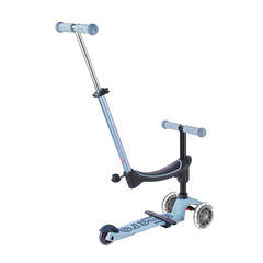 Micro Mini 6 in 1 Deluxe Rock and Go LED Scooter Ocean Slate