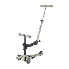 Micro Mini 6 in 1 Deluxe Rock and Go LED Scooter Olive Sage