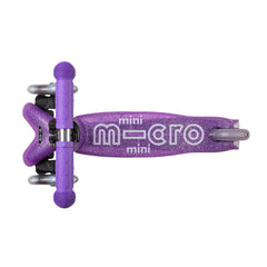 Micro Mini Deluxe 3 Tekerlekli Scooter Fairy Glitter Led Mor
