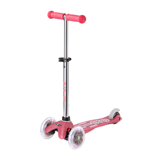 Micro Mini Deluxe Fairy Glitter LED Pink