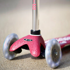 Micro Mini Deluxe Fairy Glitter LED Pink