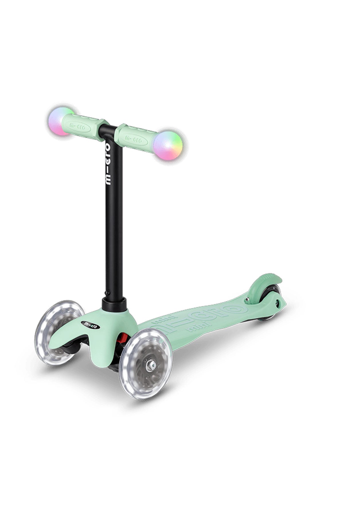 Micro Mini2Grow Deluxe Magic 3 Tekerlekli Scooter LED Mint