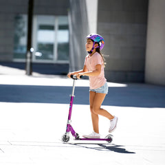 Micro Sprite 2 Tekerlekli Scooter LED Purple Stripe
