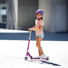 Micro Sprite 2 Tekerlekli Scooter LED Purple Stripe