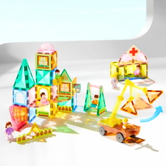 Mideer Magnetic Tiles Bizim Aile 32 Parça