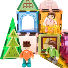 Mideer Magnetic Tiles Bizim Aile 32 Parça