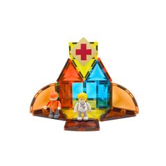 Mideer Magnetic Tiles Şehir Kahramanları 33 Parça