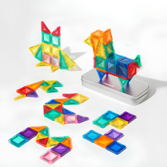 Mideer Mini Magnetic Tiles 66 Parça