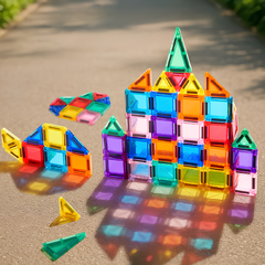Mideer Mini Magnetic Tiles 66 Parça