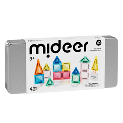 Mideer Mini Magnetic Tiles Seyahat Boy 42 Parça