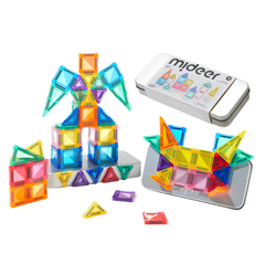 Mideer Mini Magnetic Tiles Seyahat Boy 42 Parça