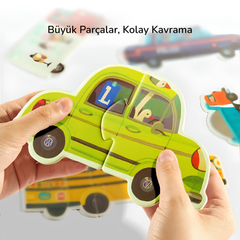 Mideer My First Puzzle Çiftlik Hayvanları