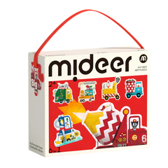 Mideer My First Puzzle İnşaat Araçları
