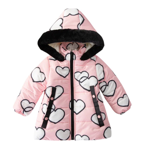 Midimod Kız Mont Pembe