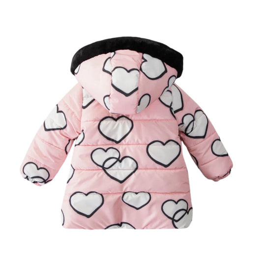 Midimod Kız Mont Pembe