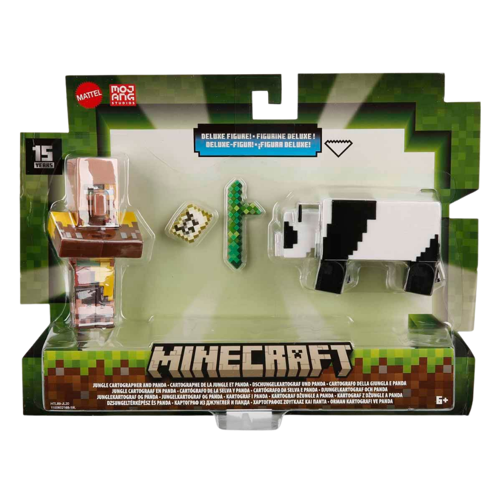 Minecraft İkili Paket Jungle Cartographer ve Panda HTL89