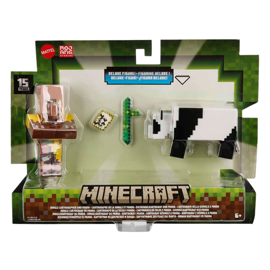 Minecraft İkili Paket Jungle Cartographer ve Panda HTL89