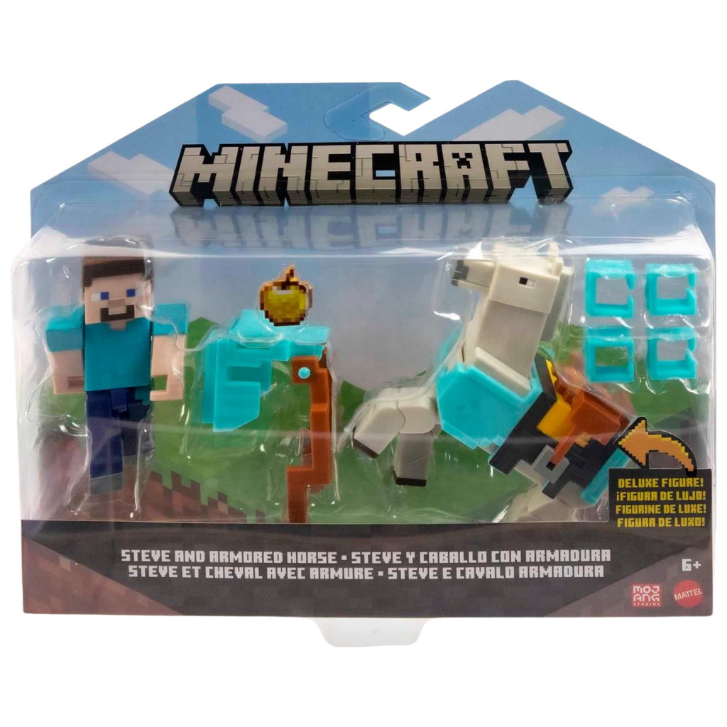 Minecraft İkili Paket Steve ve Armored Horse HDV39