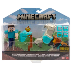 Minecraft İkili Paket Steve ve Armored Horse HDV39