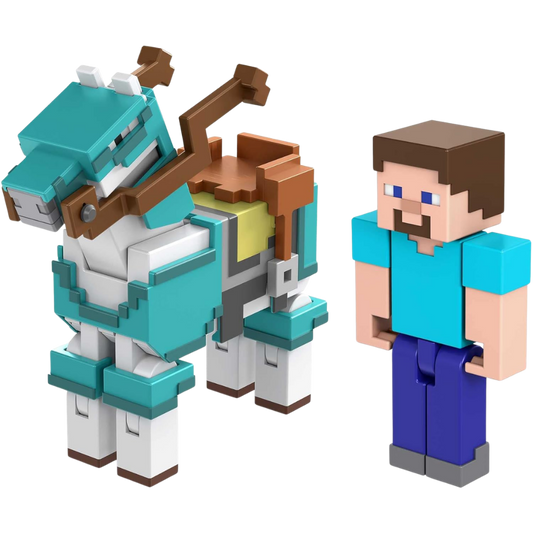 Minecraft İkili Paket Steve ve Armored Horse HDV39