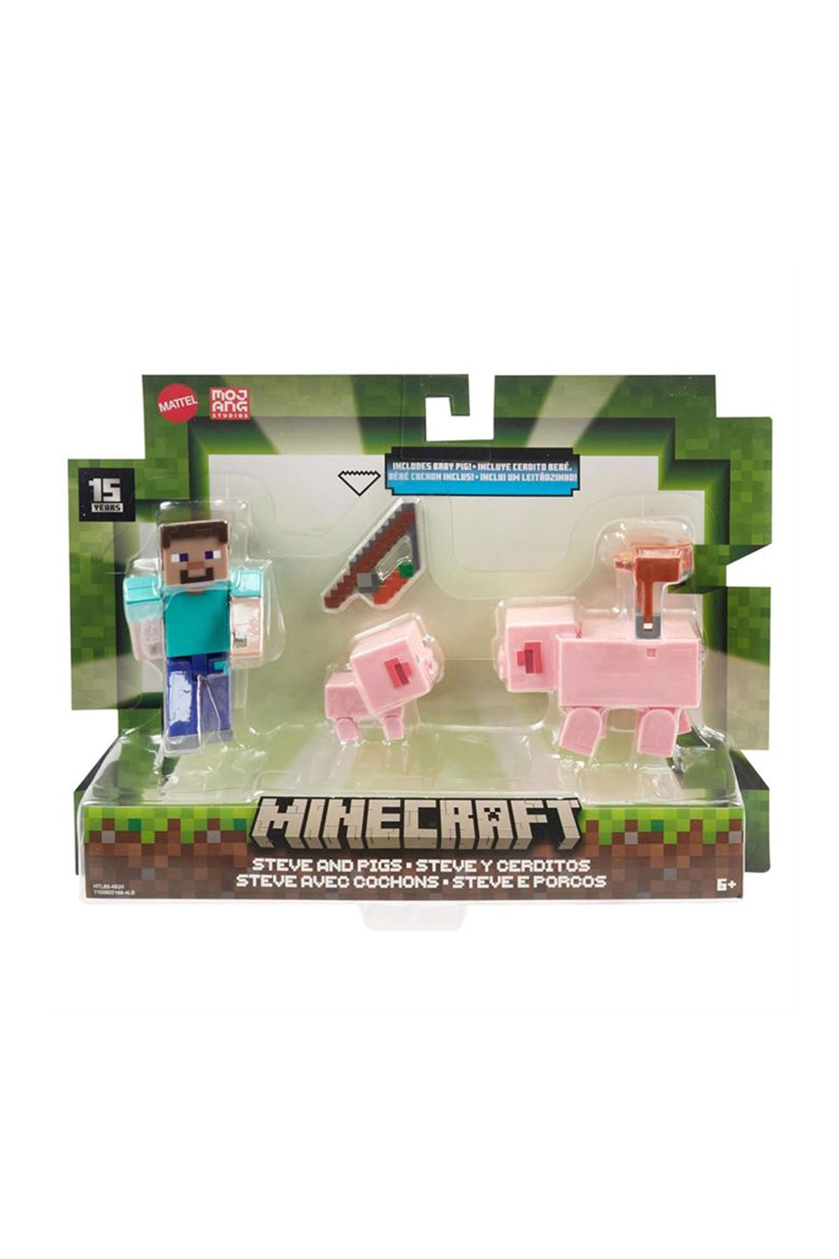 Minecraft 3.25" Figürler - İkili Paket