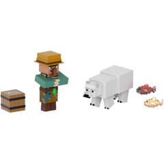 Minecraft İkili Paket Fisherman ve Polar Bear JCN49