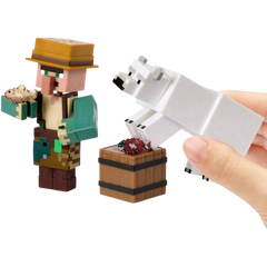 Minecraft İkili Paket Fisherman ve Polar Bear JCN49