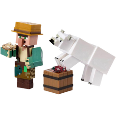 Minecraft İkili Paket Fisherman ve Polar Bear JCN49