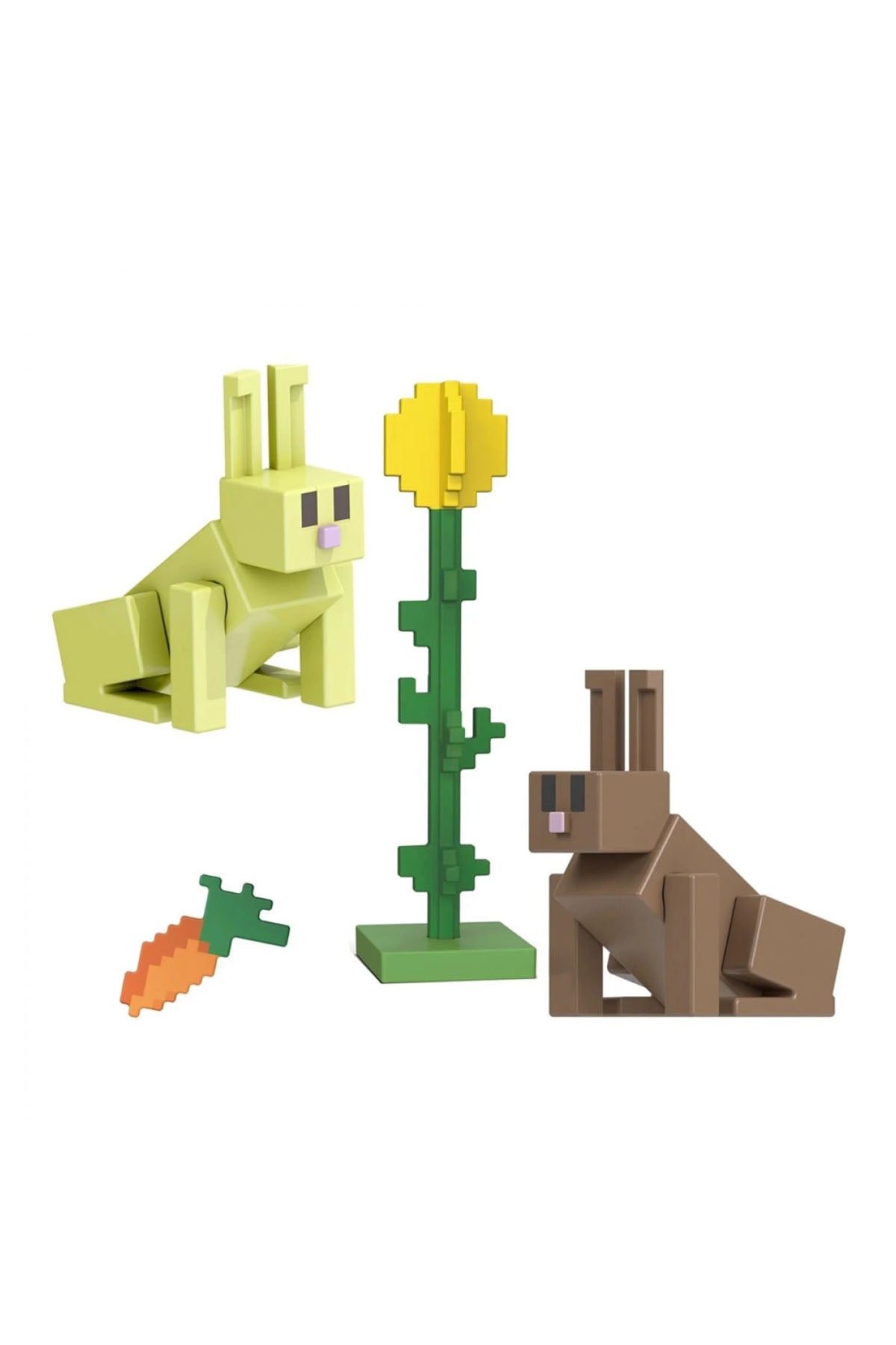 Minecraft Aksesuarlı Figürler - Rabbits