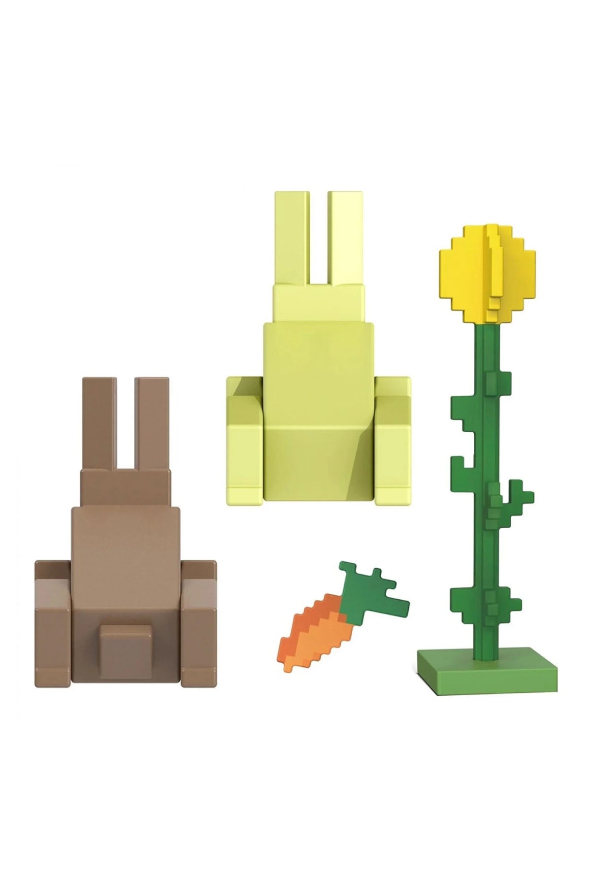 Minecraft Aksesuarlı Figürler - Rabbits