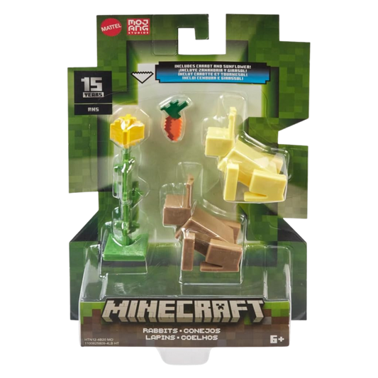 Minecraft Aksesuarlı Figürler Rabbits HTN12