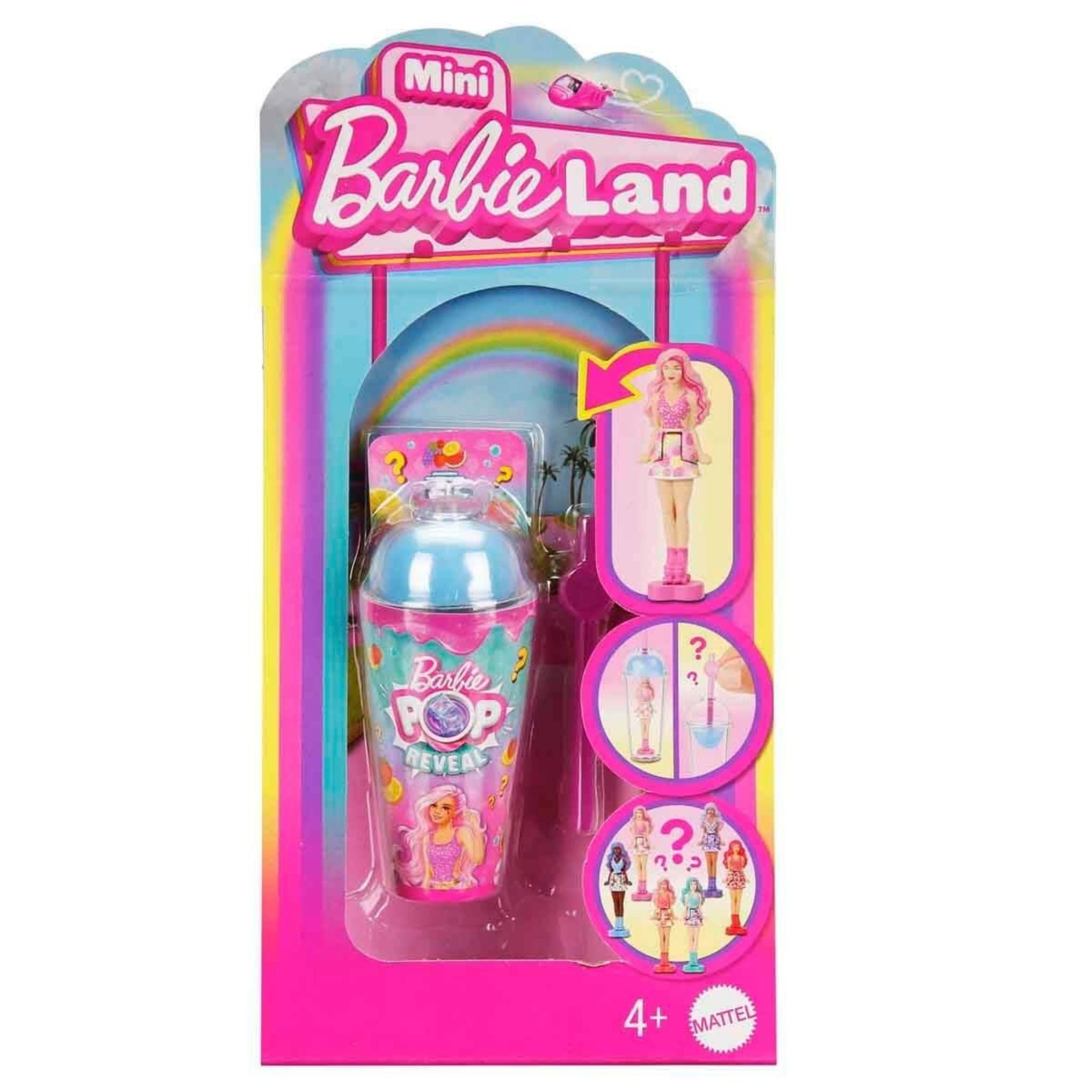 Mini Barbieland Pop Reveal Bebekler Mattel HYM26