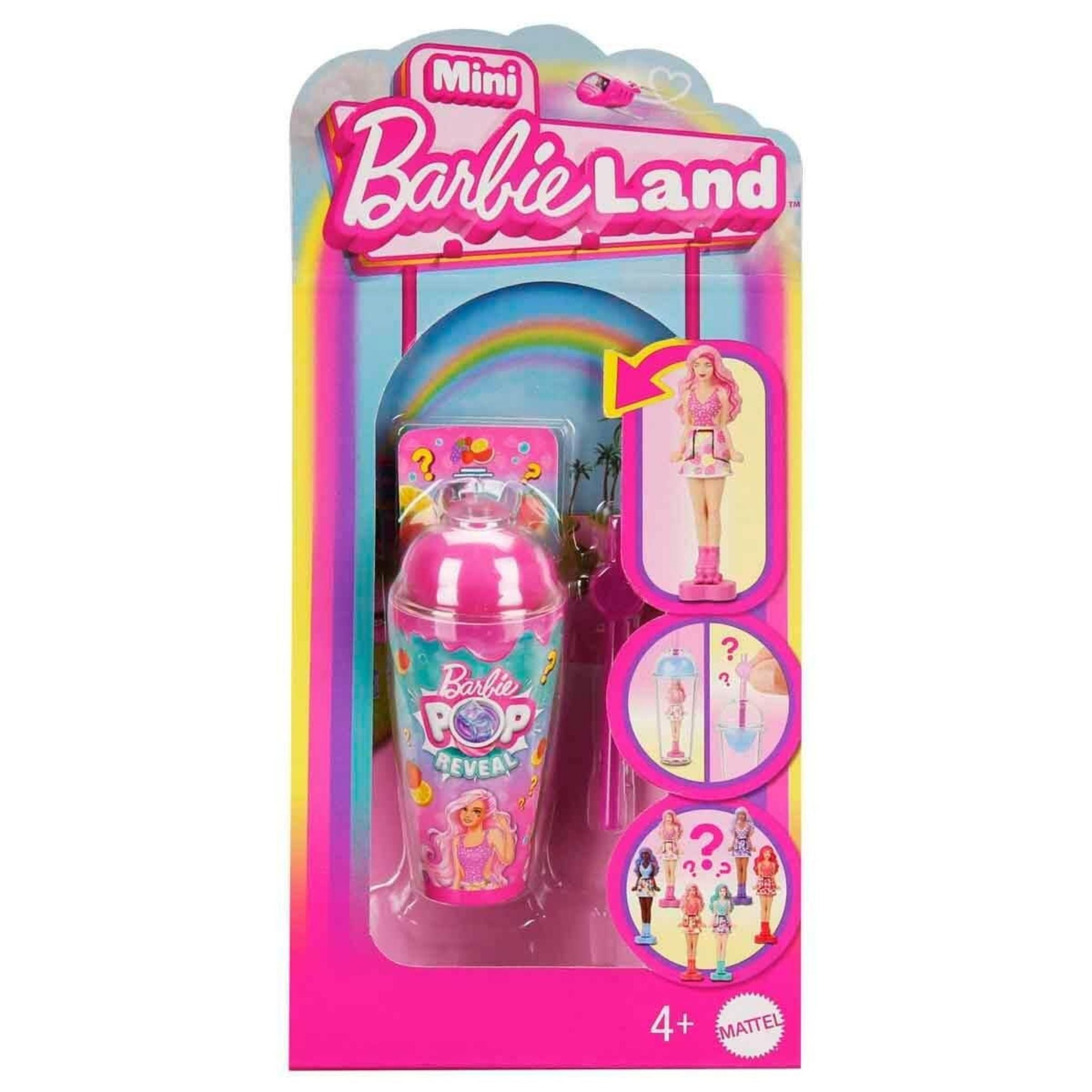 Mini Barbieland Pop Reveal Bebekler Mattel HYM26