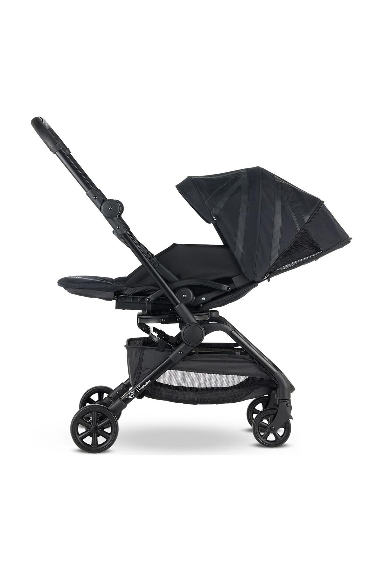 MINI by Easywalker Buggy TURN 360 Derece Dönebilen Bebek Arabası Oxford Black