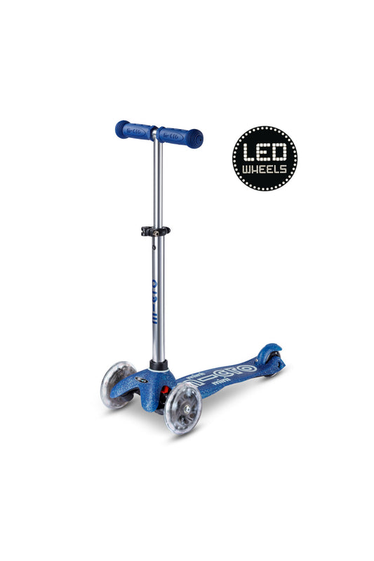 Micro Mini Deluxe Galaxy Glitter LED Navy