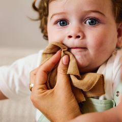 Miniboni Organik 6’lı Müslin Bebek Ağız Mendili Seti