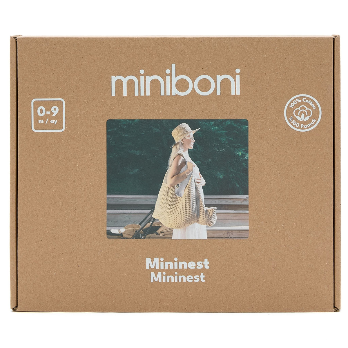 Miniboni Mininest Bebek Taşıyıcı Cinnamon