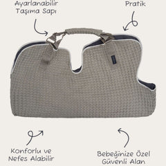 Miniboni Mininest Bebek Taşıyıcı Grey