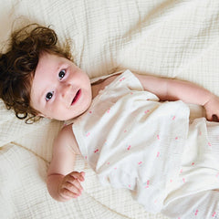 Miniboni Müslin Battaniye 100*120 Cm Ekru