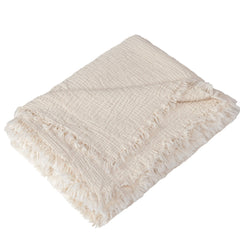 Miniboni Müslin Battaniye 100*120 Cm Ekru