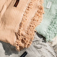 Miniboni Müslin Battaniye 100*120cm Grey