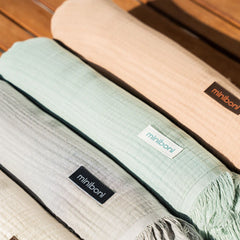 Miniboni Müslin Battaniye 100*120cm Mint