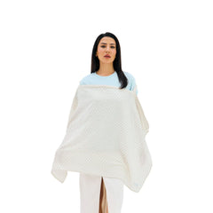 Miniboni Müslin Emzirme Örtüsü White Mint